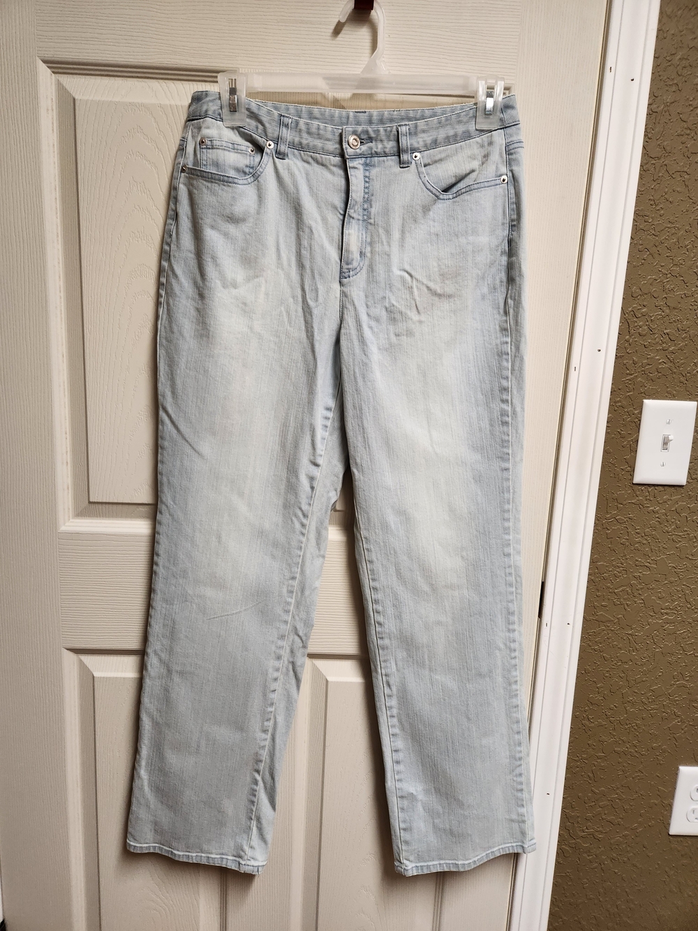 Talbots Light Wash Straight-Leg Jeans